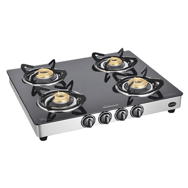 Sunflame gas top stove with grill